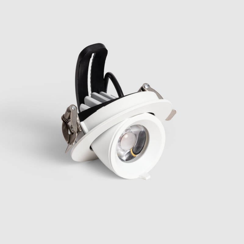 Imagen de Downlight LED 10W Circular Direccionable Chip OSRAM CCT Seleccionable 120 lm/W LIFUD Corte Ø 75 mm