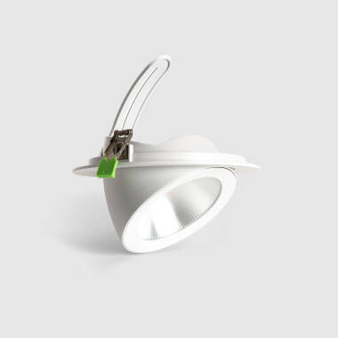 Downlight LED 60W Circular Direccionable Chip OSRAM 120 lm/W LIFUD Corte Ø 200 mm