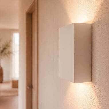 Aplique de Pared Yeso Dupmy Square