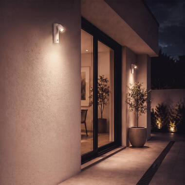 Imagen de Aplique de Pared Exterior LED 6W Aluminio con Detector de Movimiento Abel