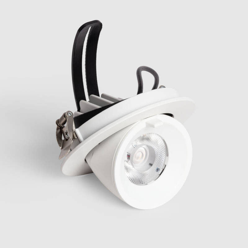 Imagen de Downlight LED 15W Circular Direccionable Chip OSRAM CCT Seleccionable 120 lm/W LIFUD Corte Ø 100 mm
