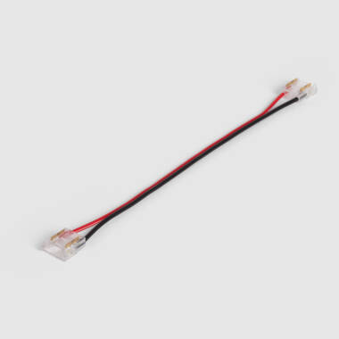 Conector Hipopótamo doble con cable para Tira LED 24V DC SMD y COB IP20 Ancho 10mm Monocolor