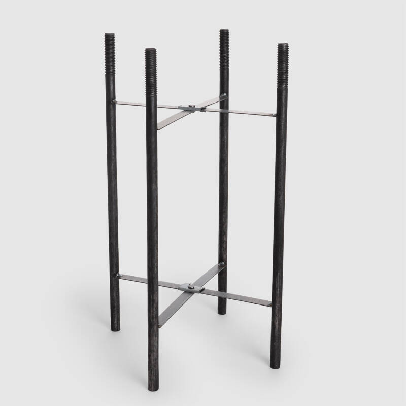 Imagen de Kit de Barras de Refuerzo para anclaje de Poste de Farola Modular