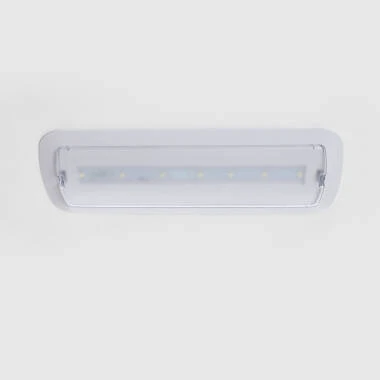 Luz Emergencia LED 3W 200lm Permanente/No Permanente 3 Horas de Autonomía