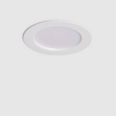 Downlight LED 10W Circular Chip OSRAM Aero 110 lm/W LIFUD Corte Ø 80 mm