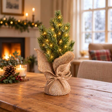 Árvore de Natal LED com Bateria Pine