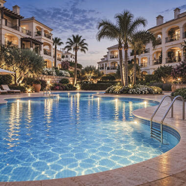 Imagem de Lâmpada LED Submersível para Piscina 12 V CA/CC 18 W IP68 PAR56
