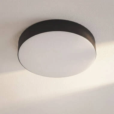 Plafón de Teto Exterior LED 21W Circular para Exterior Ø320 mm Juno IP65