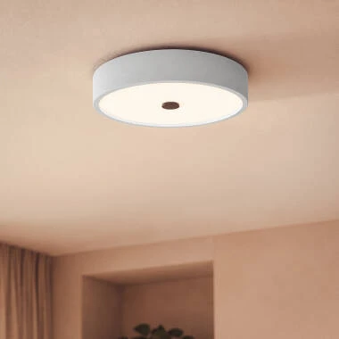Plafon LED 24W Metal Ø350 mm CCT Seleccionável Eyelight