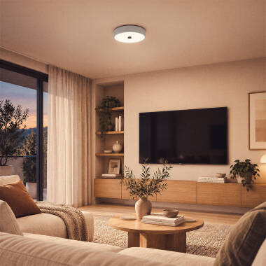 Imagen de Plafón LED 24W Metal Ø350 mm CCT Seleccionable Eyelight