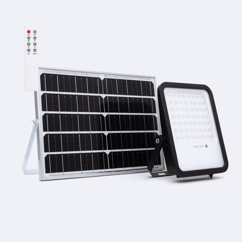 Imagem de Foco Projetor LED Solar 2200 lm IP65 com Controle Remoto Nurda