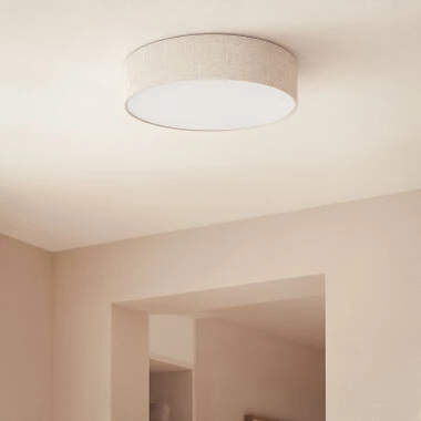 Plafón Circular Lino Ø500 mm Ranje