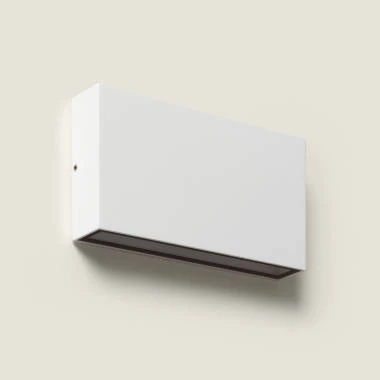 Aplique de Parede Exterior LED com Iluminação Dupla Face em Alumínio Luming II