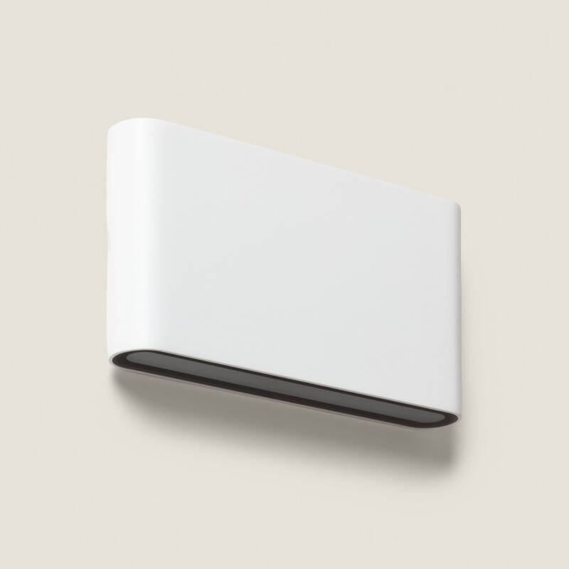 Imagem de Aplique de Parede Exterior LED com Iluminação Dupla Face em Alumínio Luming
