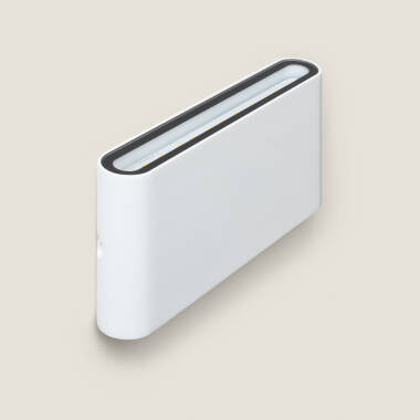 Imagem de Aplique de Parede Exterior LED com Iluminação Dupla Face em Alumínio Luming