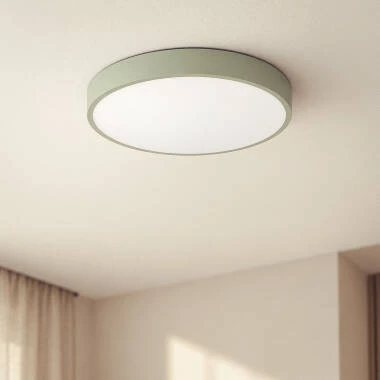 Plafon LED Circular Metal Dari Ring