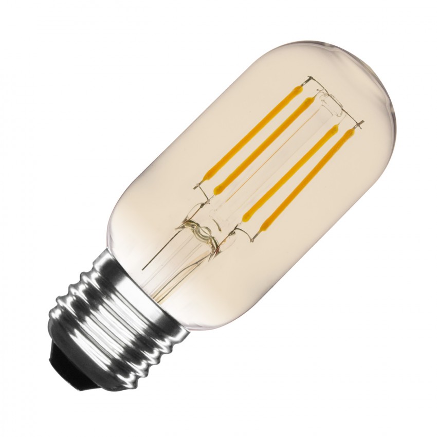Lâmpada LED E27 Regulável Filamento Tory Gold T45 3.5W