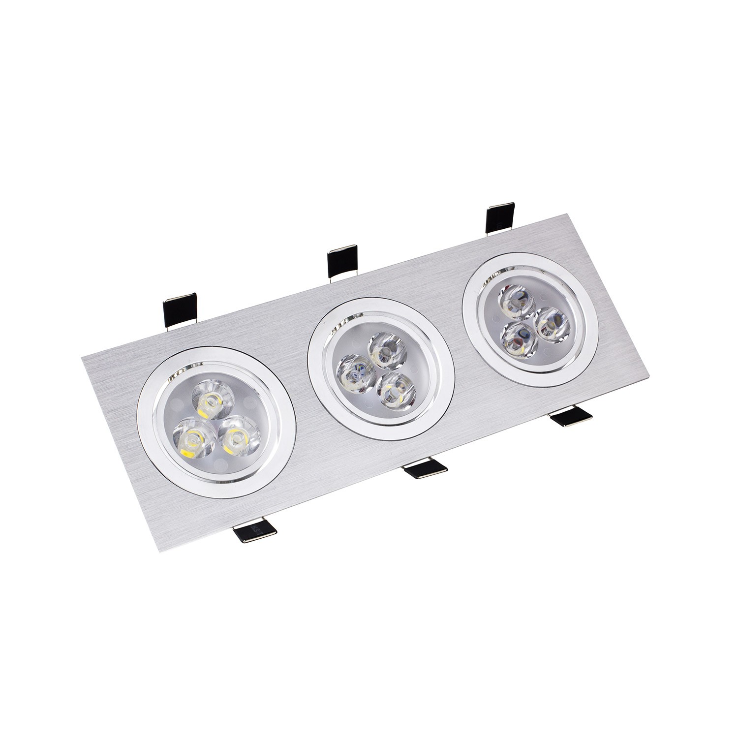 FOCO DE TECHO LED RECTANGULAR 30W 6000K FRIA