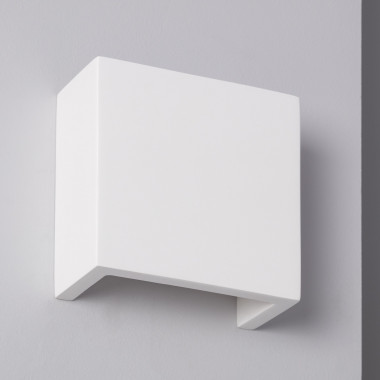 Imagen de Aplique de Pared LED 6W Yeso Iluminación Doble Cara Esmeralda 