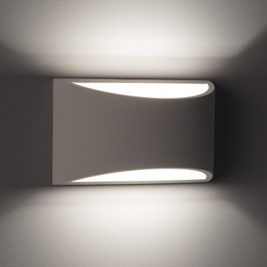 Imagen de Aplique de Pared de Yeso Fosty