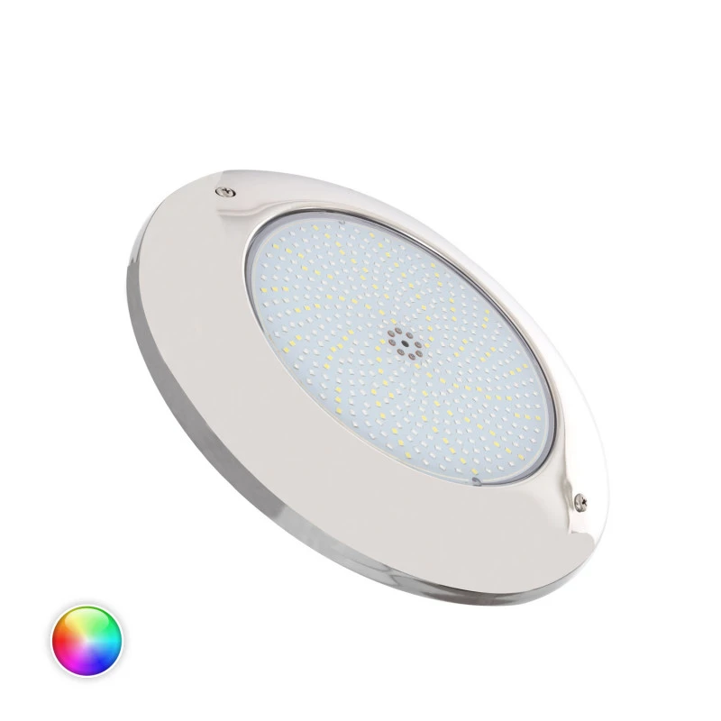 Imagen de Foco Piscina Superficie LED RGBW Sumergible 12V DC IP68 Acero Inoxidable 35W XtraPool