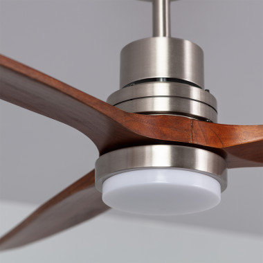 Imagem de Ventoinha de Teto LED Savate Niquel 132cm Motor DC