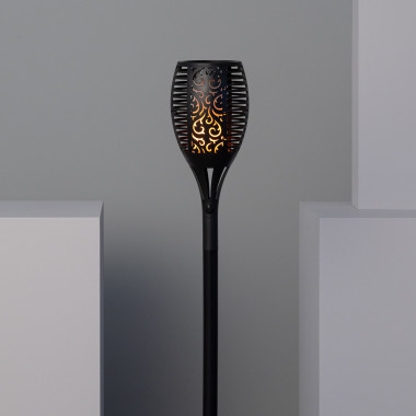 Imagen de [#] Antorcha Solar Exterior LED Efecto Llama con Pincho 78cm