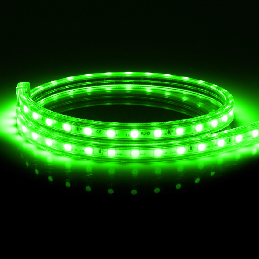 Tira led adhesivo smd5050 60 led 6000k luz frìa precio 1mt strip led ip65 