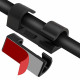 Imagen de Pack 20 Grapas Clip Autoadhesivo Organizador Para Cable Ø 10mm
