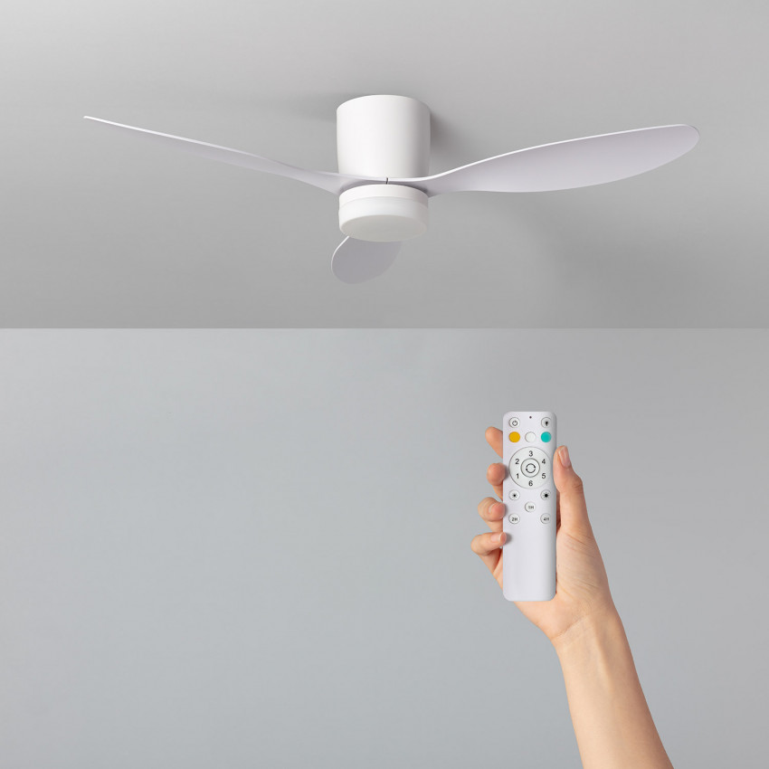 Ventilador de Techo LED Weimar Blanco 132cm Motor DC