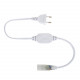 Imagen de [#] Tira LED 220V AC 60 LED/m Blanco Super Cálido IP67 a Medida Ancho 14 mm Corte cada 100 cm