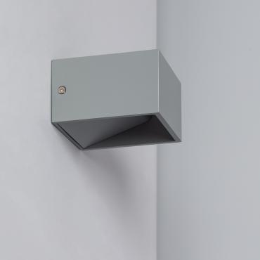 Fotografía del producto: Aplique LED Lico 6W Cinzento Iluminação Dupla