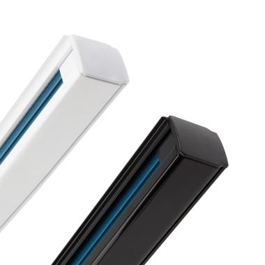 Carril Trifásico Aluminio para Focos LED 2 Metros