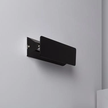 Aplique de Pared LED 10W de Aluminio Lars Negro