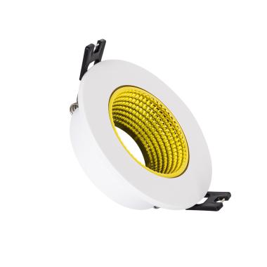 Aro Downlight Circular Basculante de Colores para Bombilla LED GU10 / GU5.3 Corte Ø80 mm