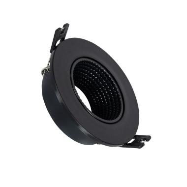 Aro Downlight Circular Basculante para Lâmpada LED GU10 / GU5.3 Corte Ø75 mm