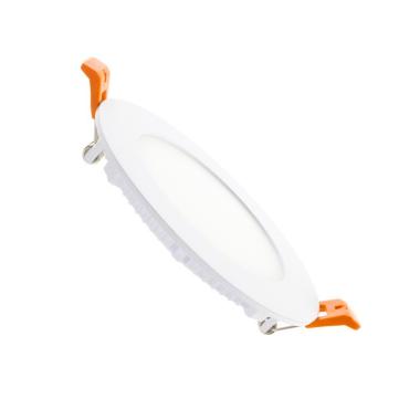 Placa LED Circular 6W SuperSlim Corte Ø 105 mm