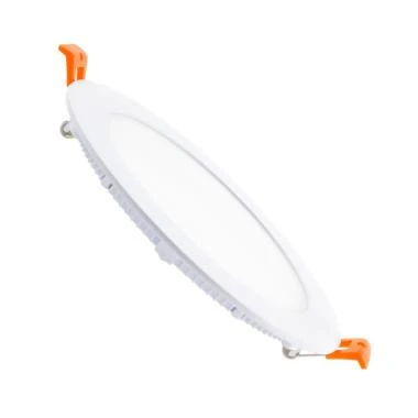 Placa LED Circular SuperSlim de 9 W, com Diâmetro de Corte de 135 mm