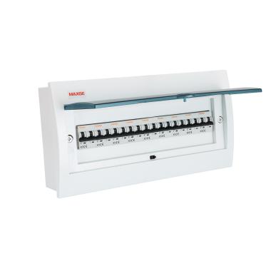 Cuadro Eléctrico Empotrable Puerta Transparente IP30 MAXGE SIGMA ECO