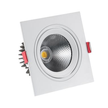 Foco Downlight LED 10W COB Quadrado New Madison  Corte Ø 95 mm