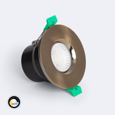 Foco Downlight LED 5-8W Ignífugo Circular Regulable IP65 Corte Ø 65 mm Solid Design