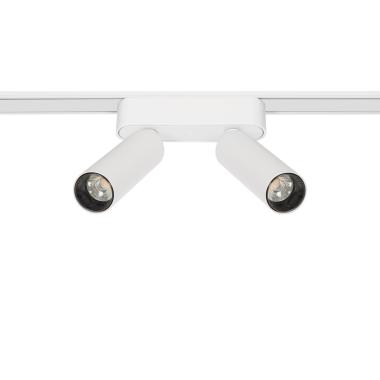 Foco Carril Duplo LED Magnético 25mm SuperSlim 14W 48V Branco