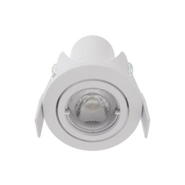 Fotografia do produto: Foco Downlight LED 6.5W Direcionável Circular Branco Corte Ø68 mm