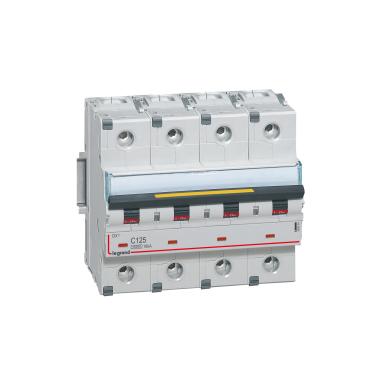 Interruptor Magnetotérmico Industrial  4P 10/16kA 80-125 A Curva C LEGRAND DX³ 409362