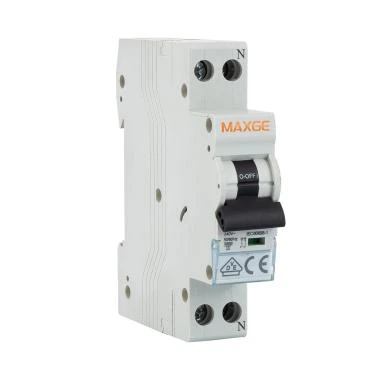 Interruptor Magnetotérmico Residencial DPN 1P+N 6-32A 6kA Curva C Industrial/Terciario/Residencial MAXGE Alpha+