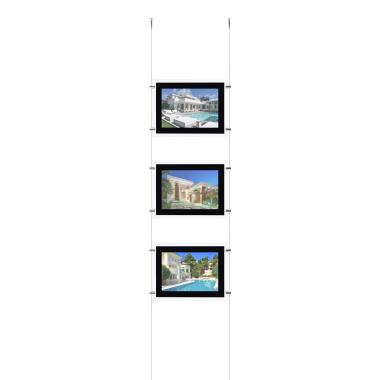 Kit Cartel Expositor LED DIN A4