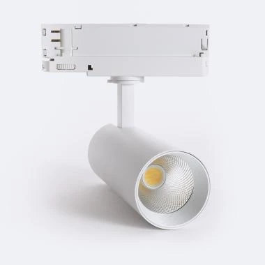 Foco Carril LED  Trifásico de 20 W Carlo LIFUD, Branco