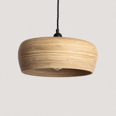 Candeeiro Suspenso Bambu Shuka Sari ILUZZIA