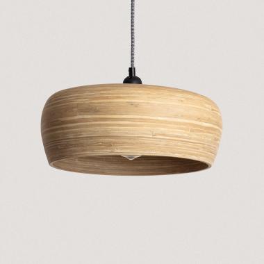 Candeeiro Suspenso Bambu Shuka Sari ILUZZIA