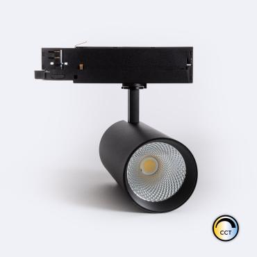 Fotografía del producto: Foco Carril LED Trifásico 40W Carlo CCT Preto
